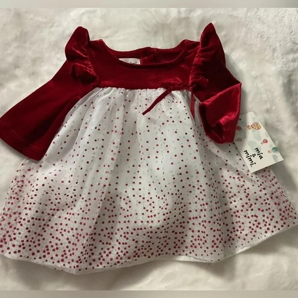Mia & Mimi | Dresses | Infant Baby Girls Mia Mimi Red White Formal Dress W Velour Bloomers | Poshmark Mia & Mimi | Dresses | Infant Baby Girls Mia Mimi Red White Formal Dress W Velour Bloomers | Poshmark